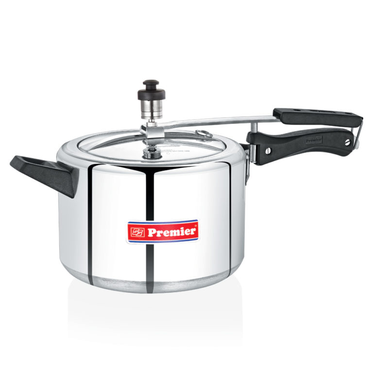 Premier Aluminium Pressure Cooker 5 Ltr & Pressure Pan Small Combo
