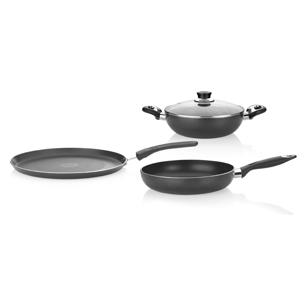 Premier Non Stick Induction Bottom Cookware 4 Piece of Set Premier Kitchen