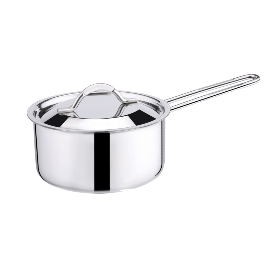 Premier Housewares Saucepan Cooking Pot for Kitchen Stainless Steel Kitchen Set Cooking Pans Cookware Set Stainless Steel Cookware 15 x 37 x 16 