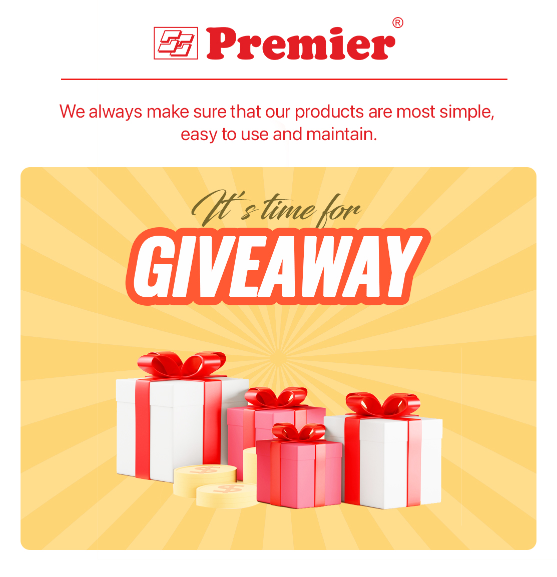 premier giveaway